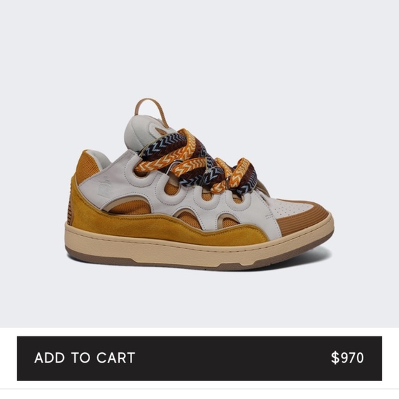 Lanvin Shoes - Lanvin Curb Sneakers